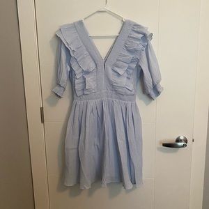 H&M Blue Dress